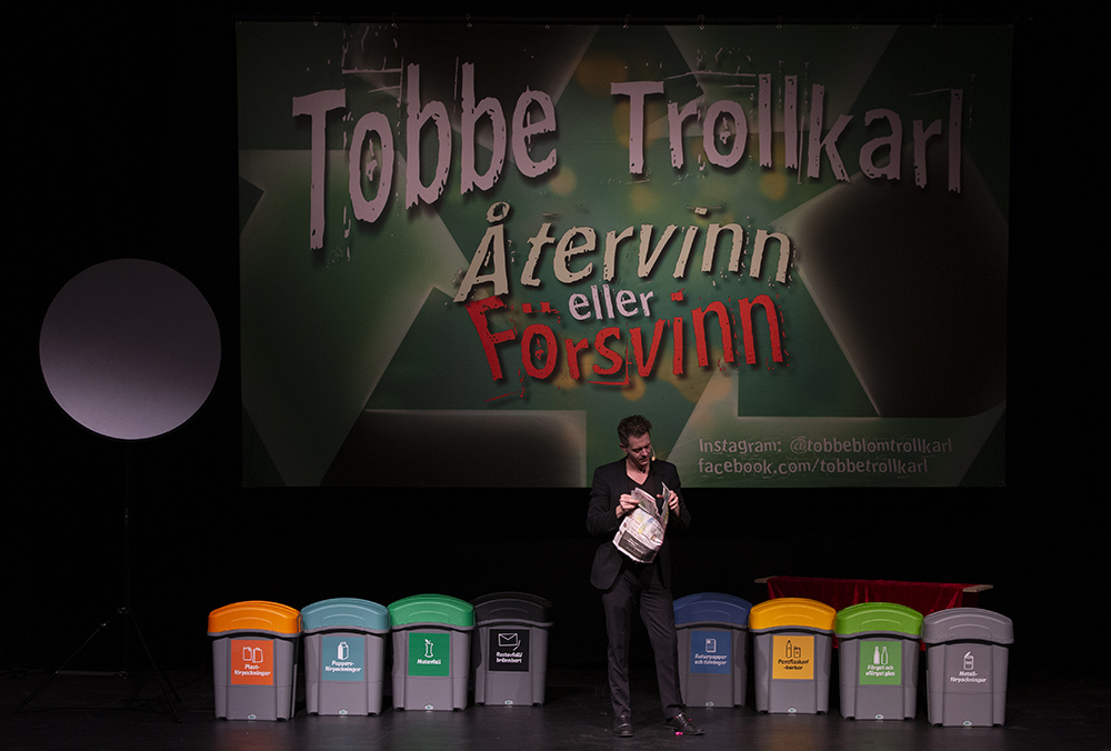 Tobbe Trollkarl Återvinn eller Försvinn, 2019 Foto: Camilla Käller
